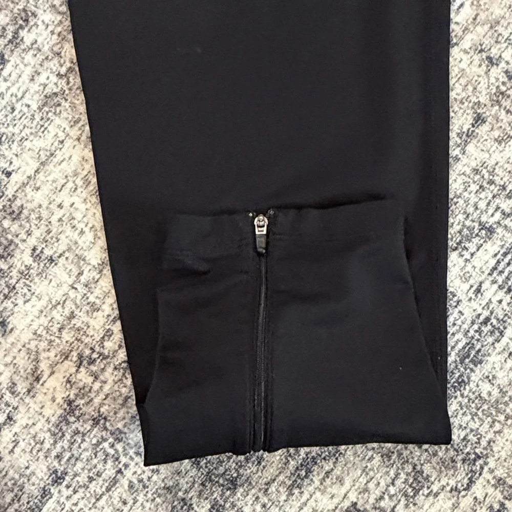 Nike Men's Black Joggers with Silver Logo